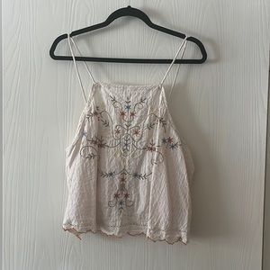 Embroidered Tanktop